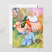 In de oase briefkaart (Voorkant / Achterkant)