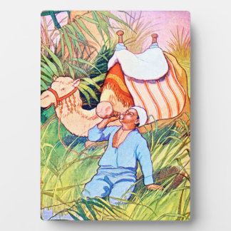 In de oase fotoplaat