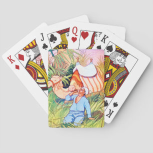In de oase pokerkaarten