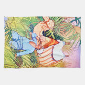 In de oase theedoek (Horizontaal)