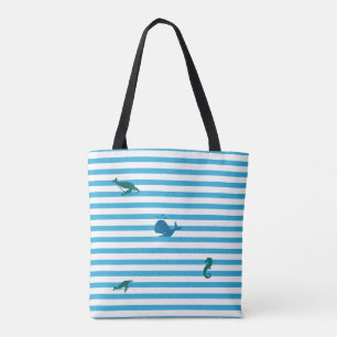 In de oceaan, elke band tote bag