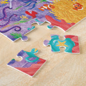 In de oceaan legpuzzel (Zijkant)