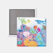 In de oceaan magneet (Voorkant / Achterkant)