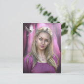 In de ogen van de liefde briefkaart (Staand voorkant)