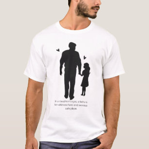 In de ogen van een dochter is de vader de ultieme t-shirt