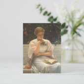 In de Orangery door Charles Edward Perugini Briefkaart (Staand voorkant)