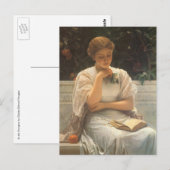 In de Orangery door Charles Edward Perugini Briefkaart (Voorkant / Achterkant)