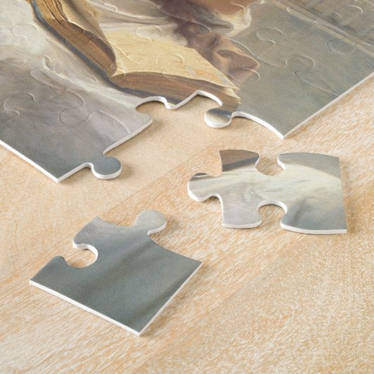 In de Orangery door Charles Edward Perugini Legpuzzel (Zijkant)