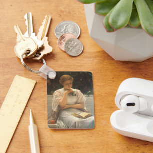 In de Oranjerie door Charles Edward Perugini Sleutelhanger