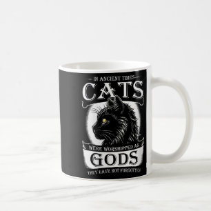 In de oudheid werden katten vereerd als goden huis koffiemok