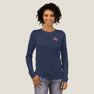 In de plooi Tri-Blend shirt