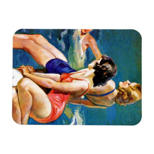 In de pool magneet (Horizontaal)