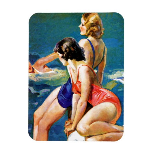 In de pool magneet (Verticaal)