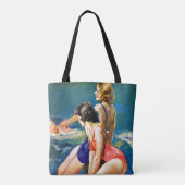 In de pool tote bag (Achterkant)