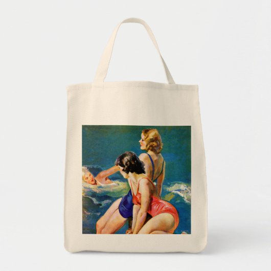 In de pool tote bag (Voorkant)