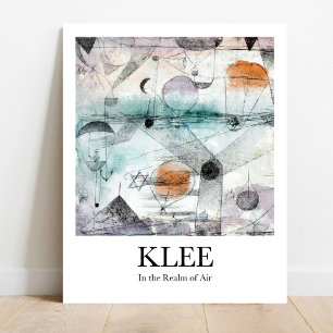 In de regio Air door Paul Klee Poster