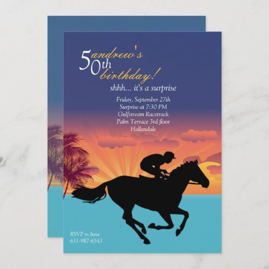 In de Reizen-uitnodiging Kaart (Voorkant / Achterkant)