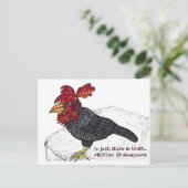 In de rest is de waarheid briefkaart (Staand voorkant)