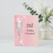 In de Roze 21ste uitnodiging van de Partij van de  (Staand voorkant)