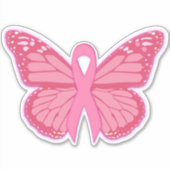 In de roze vlinder sticker (Voorkant)
