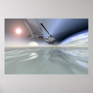 In de ruimte poster