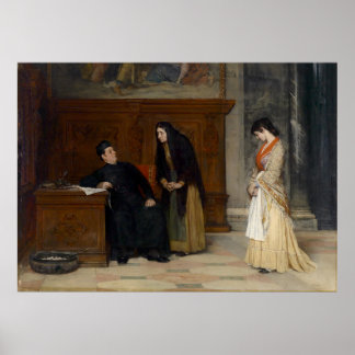 In de sacristie poster