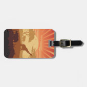 In de Safari Bagagelabel (Voorkant horizontaal)