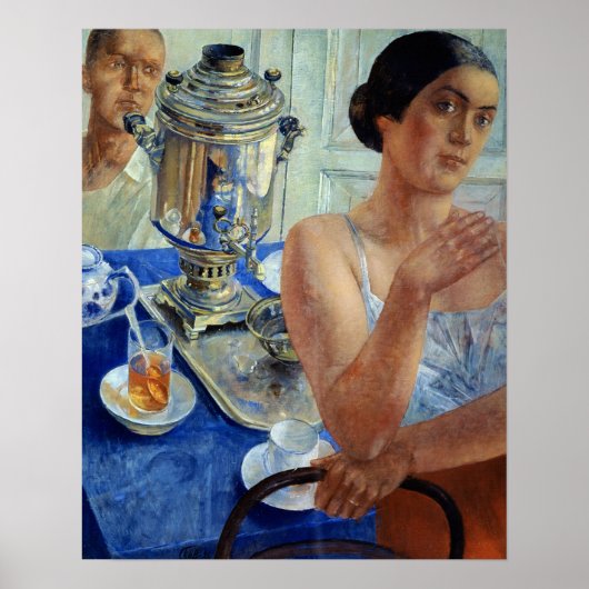 In de Samovar, 1926 Poster (Voorkant)