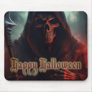 In de schaduw van de Grim Reaper - Halloween Muismat