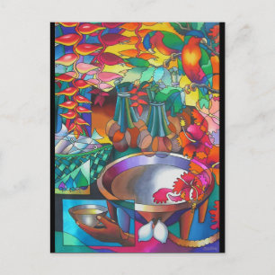 IN DE SCHADUWEN VAN DE SLAAPGROND III BRIEFKAART