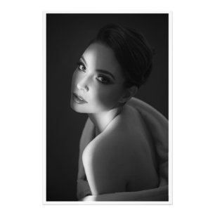 In de schoppen. foto afdruk