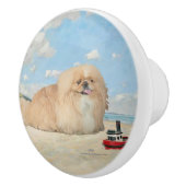 In de Seashore Keramische Knop (Rechts)