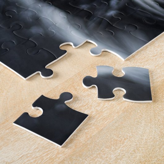 In de sneeuwhond legpuzzel (Zijkant)