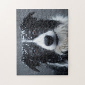 In de sneeuwhond legpuzzel (Verticaal)