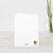 In de spiegel kaart (Achterkant)