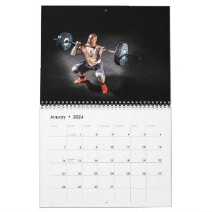 In de sportschool Personal Trainer Kalender