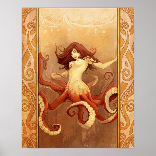 In de stad onder het Zee... Poster (Voorkant)