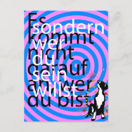 In de sterren briefkaart