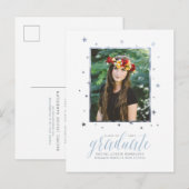 In de sterren Foto Afstuderen Briefkaart (Voorkant / Achterkant)