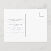 In de sterren Foto Afstuderen Briefkaart (Achterkant)