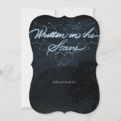 In de sterren geschreven kaart (Achterkant)