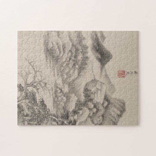 In de stijl van diverse oude meesters | B&W Legpuzzel (Horizontaal)