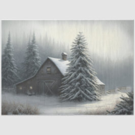 In de stilte van de nacht tissuepapier