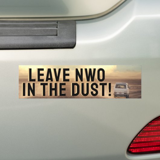 In de Stofstof Bumpersticker (Op auto)