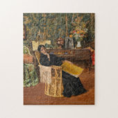 In de studio | William Merritt Chase Legpuzzel (Verticaal)