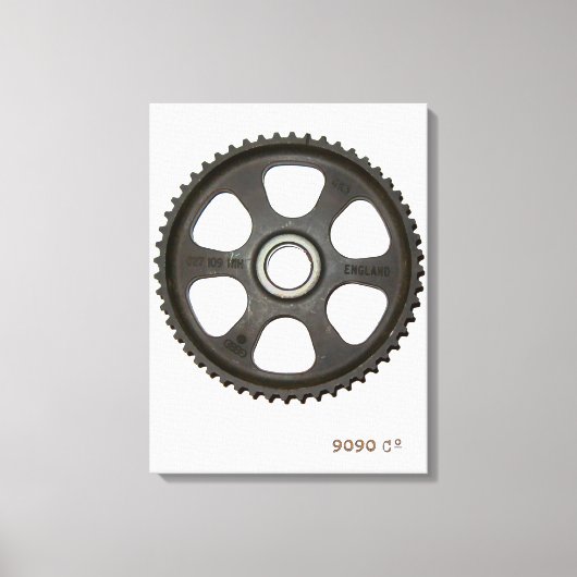 In de tandheelkunst canvas afdruk (Voorkant)