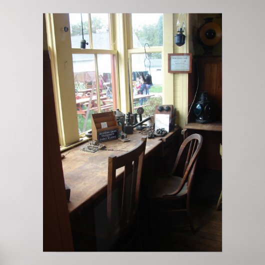 In de trein poster (Voorkant)