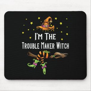In de Trouble Maker Witch Halloween Matching Group Muismat