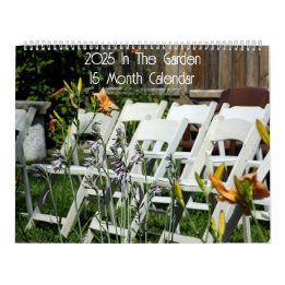 In de tuin 15 maanden bloemenkalender kalender