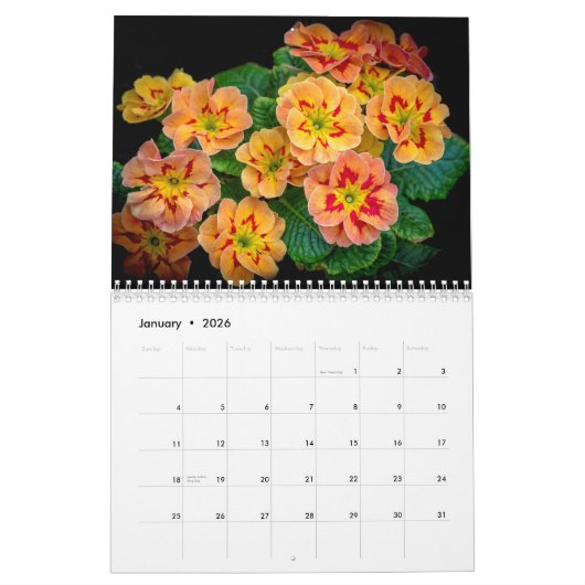 In de tuin 2026 kalender (Jan 2026)